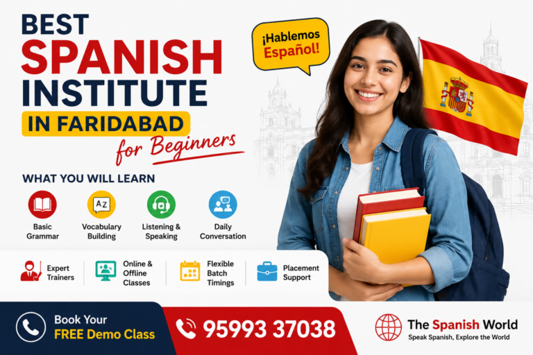 Best Spanish Institute in Faridabad for Beginners