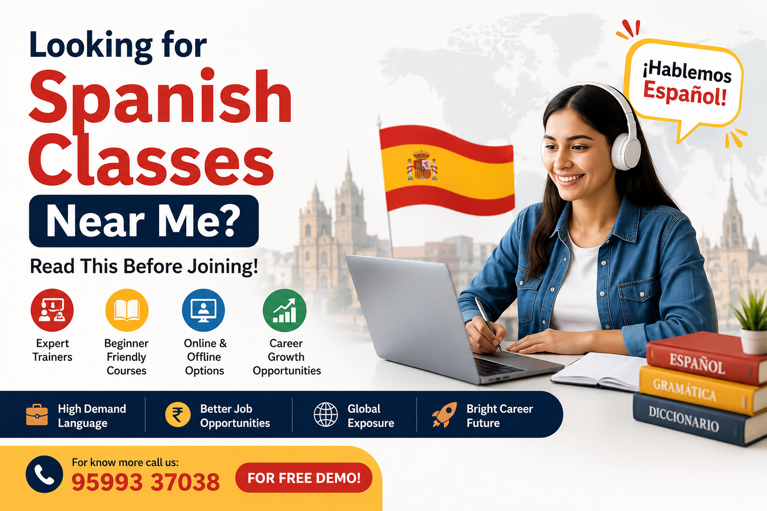 Looking for Spanish Classes Near Me? Read This Before Joining