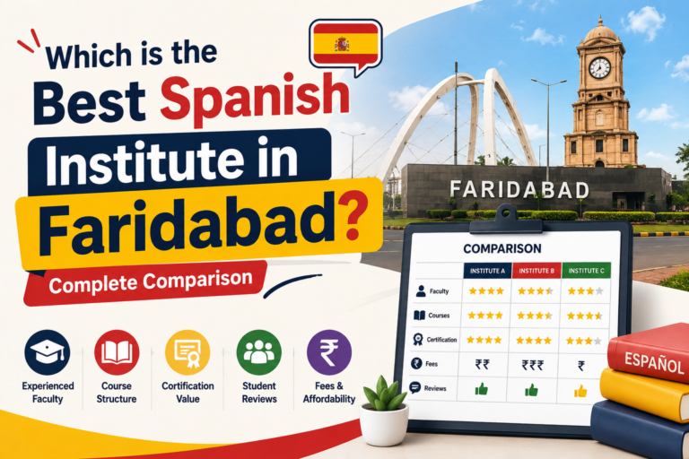 Which is the best spanis institute in faridabad